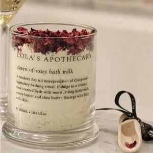 NEW Lola’s Apothecary Queen of Roses Bath Milk - Cream